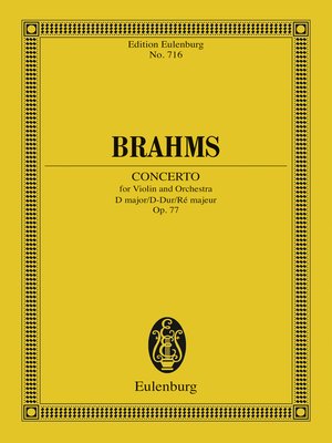 cover image of Violin Concerto D major